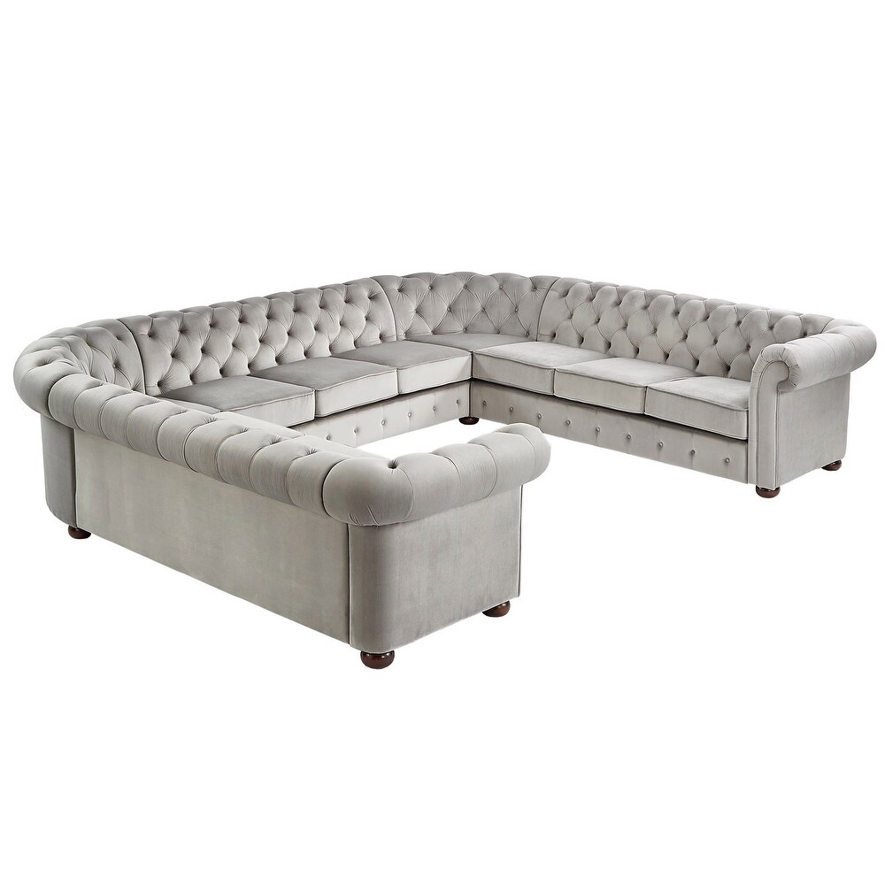 Knightsbridge Chesterfield 11 Seat Sectional by iNSPIRE Q Artisan