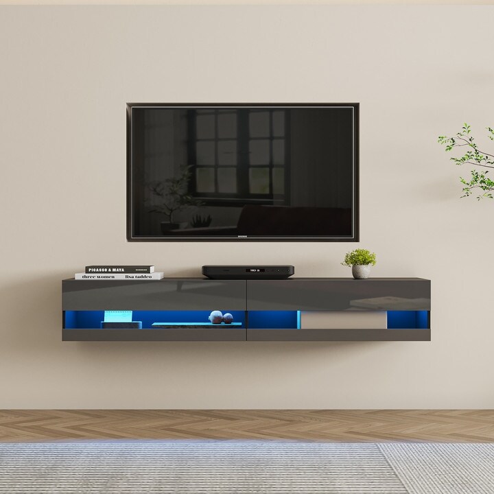 Fireplace TV Stand for 80\