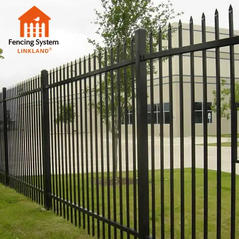 Factory Supply Metal Steel Used Cheap Wrought Iron Fence