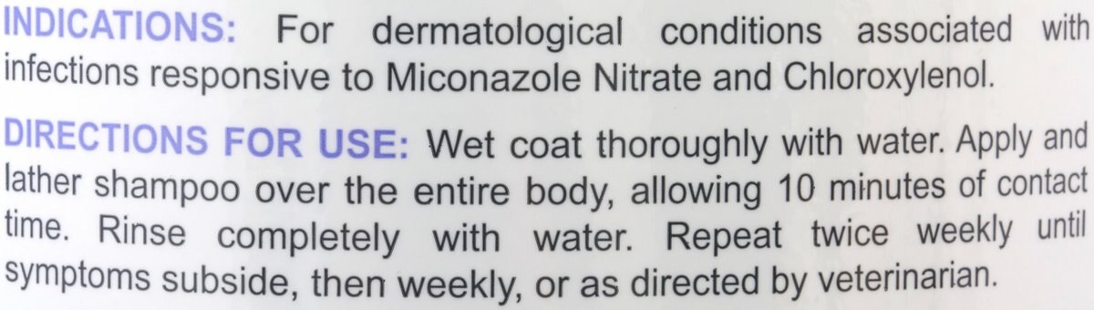 Vetoquinol Sebozole Shampoo for Dogs and Cats