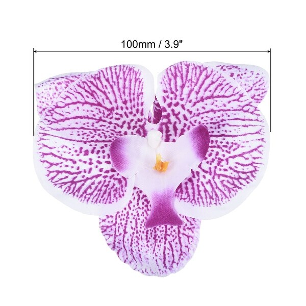 Artificial Silk Butterfly Orchid Flower Heads for Floral Bouquet Decor