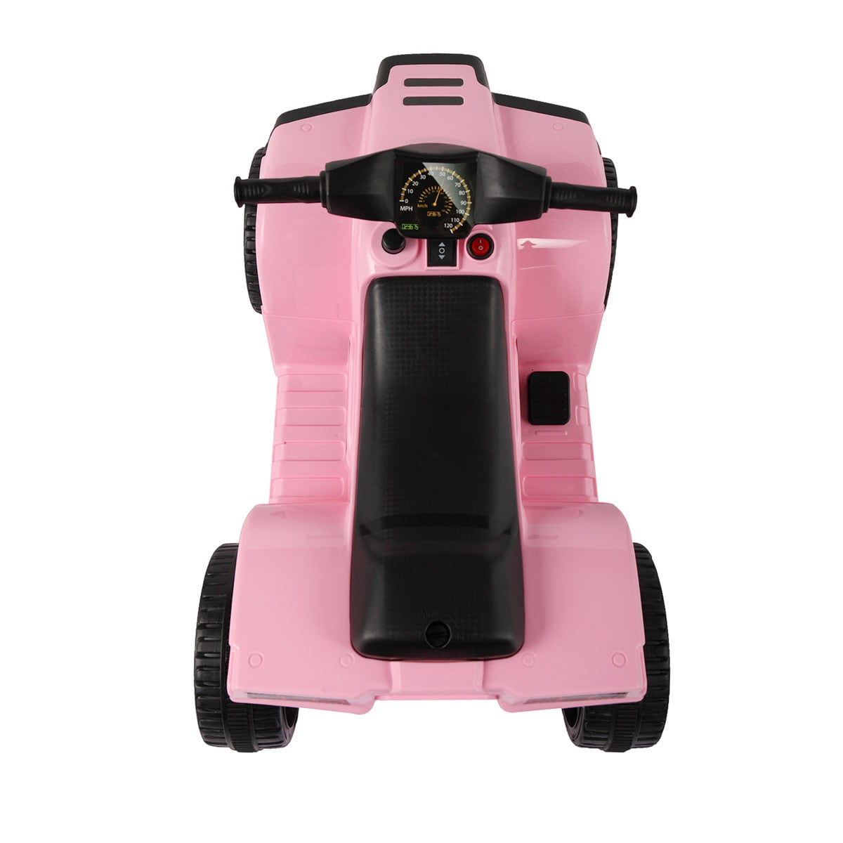 Seizeen Ride On Toy, 6V Ride On ATV for Kids, Electric 4 Wheeler Quad Bike, Ride On Car With Rechargeable Battery, Pink