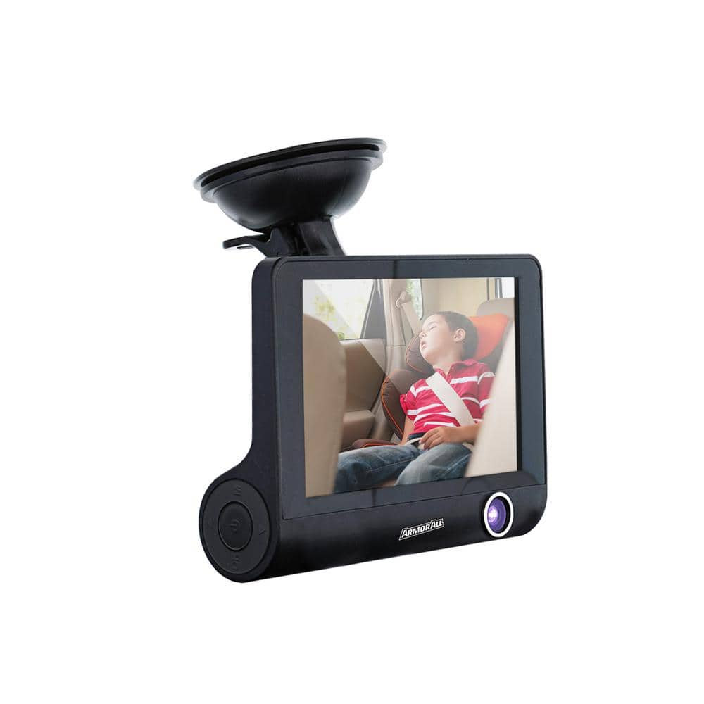 High Definition 1080p Dual Dashboard Camera ADC2-1010-BLK