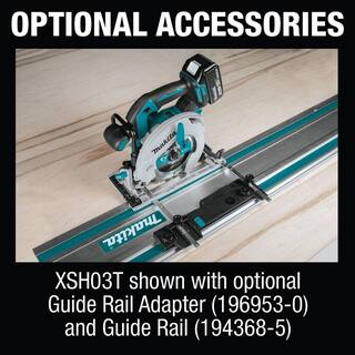 Makita 18V 5.0Ah LXT Lithium-Ion Brushless Cordless 6-12 in. Circular Saw Kit XSH03T