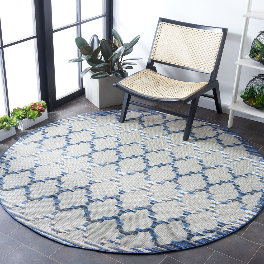 SAFAVIEH Cabana Nilgun Indoor/ Outdoor Waterproof Patio Trellis Rug