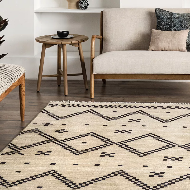 nuLOOM Tracy Moroccan Tassel Area Rug