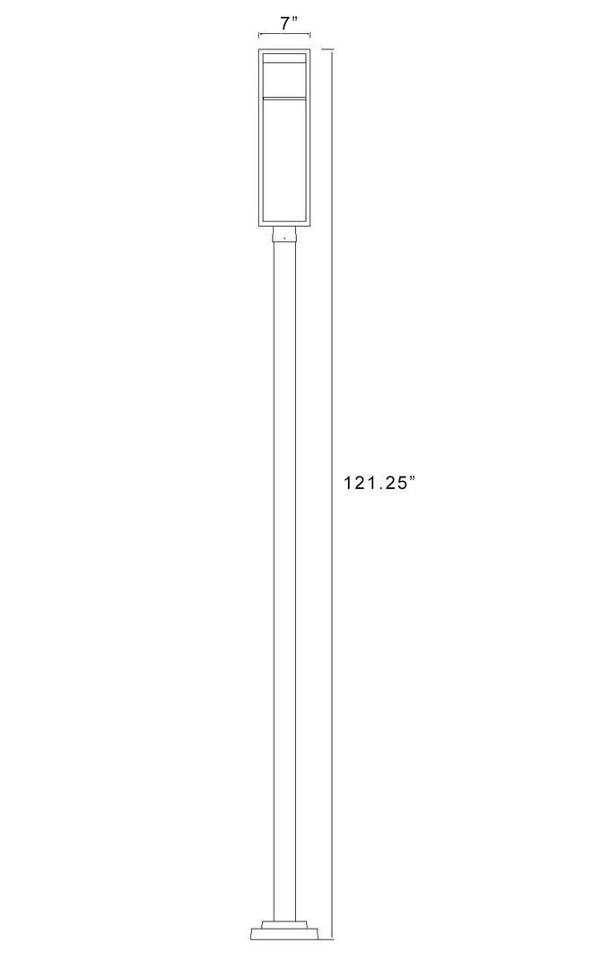 Z-Lite 585PHBS536PBKLED