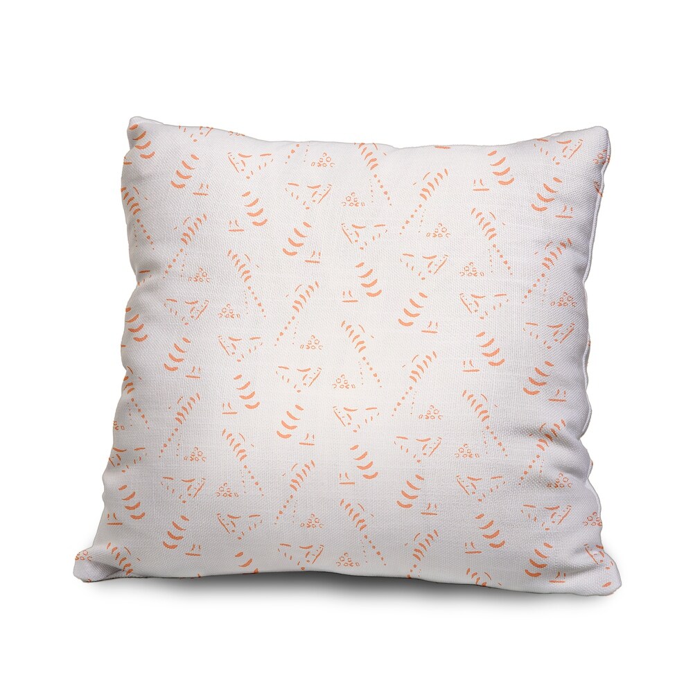 Muted Bongo Faux Linen Pillow