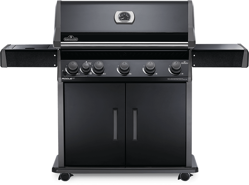 Napoleon Bbq RXT625SIBNK1 Rogue Xt 625 Sib With Infrared Side Burner , Black , Natural Gas