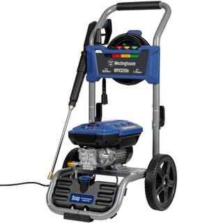 Westinghouse WPX3200e PSI 1.76 GPM 13 Amp Cold Water Electric Pressure Washer with Turbo Nozzle and Quick Connect Tips WPX3200e