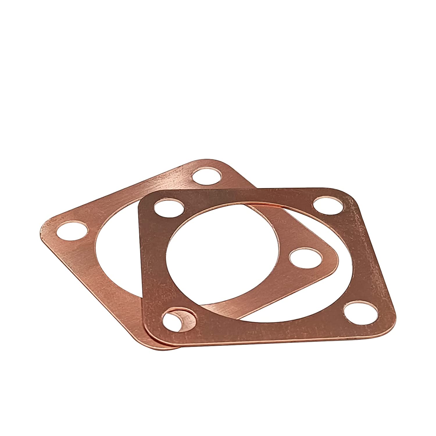 CDHPOWER 66CC/80CC Cylinder Copper Gasket 2pcs， Cylinder Head Gaskets 2 Stroke Engine Motorized Bike