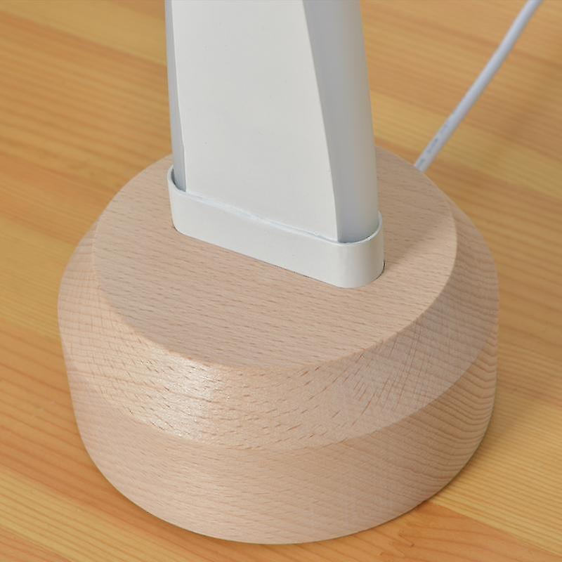 Usb Table Light Simplicity Art Night Light Japanese Style Real Hard Wood Zen Style Bedside Led Table Lamp   Desk Light Desk Lamp