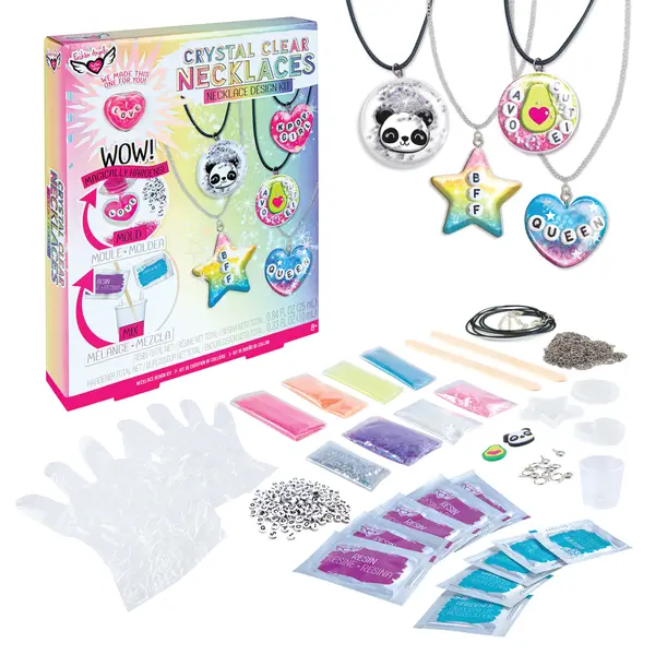 Fashion Angels Crystal Clear Necklaces Design Kit