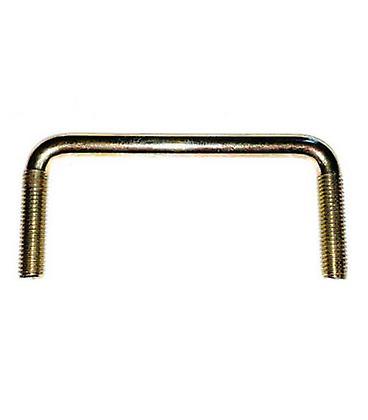 Square Bolt (c Bolt) M8 X 19 Mm Thread， 117 X 23 Mm Internal Dimensions - Zp (zinc Plated)