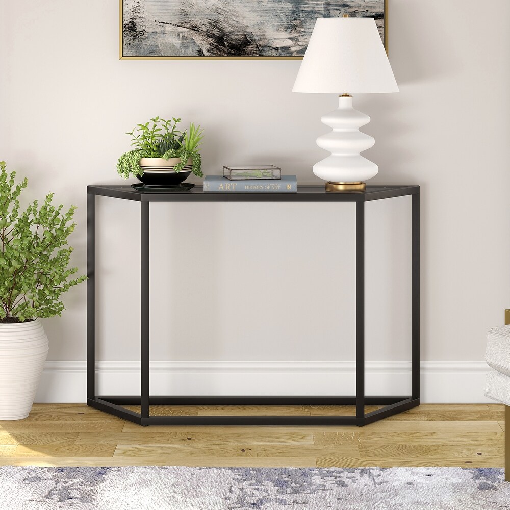 Levi 44'' Wide Trapezoid Console Table   44\