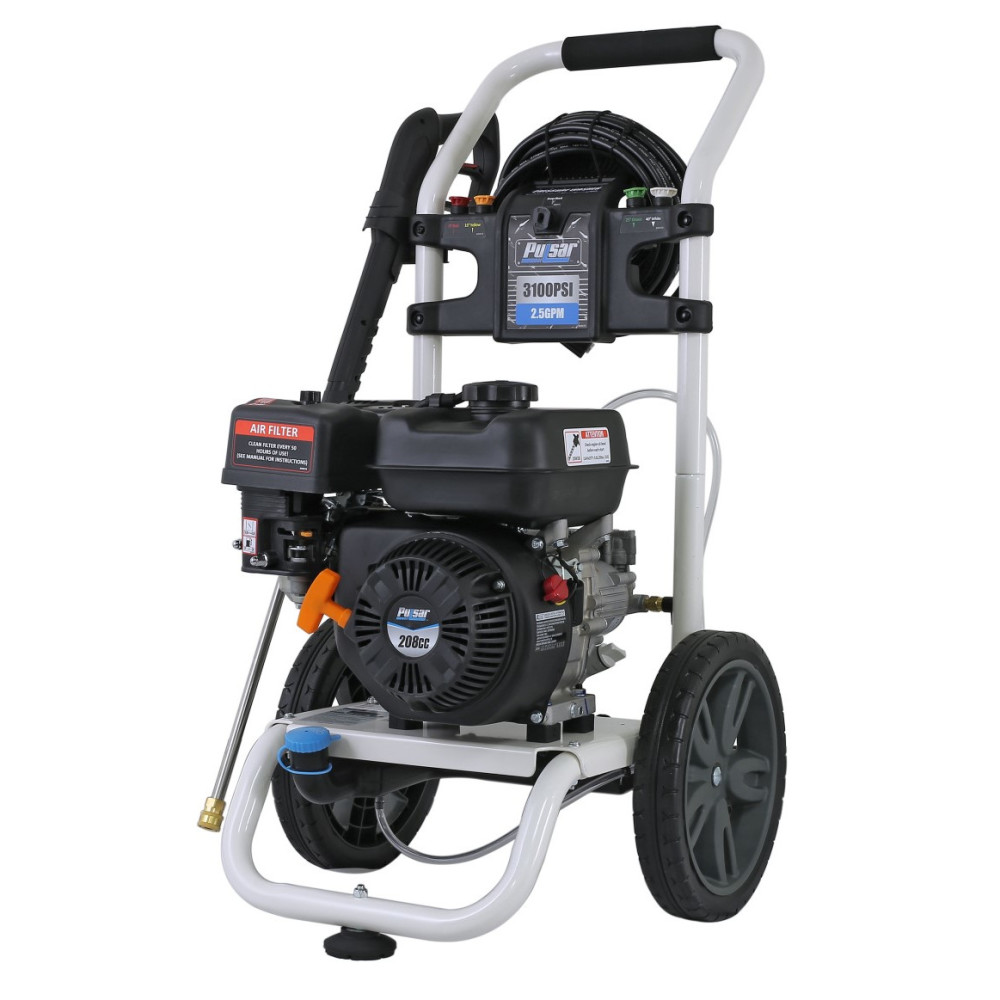 Pulsar Pressure Washer 212cc 3100 PSI 2.5 GPM Gas Powered ;