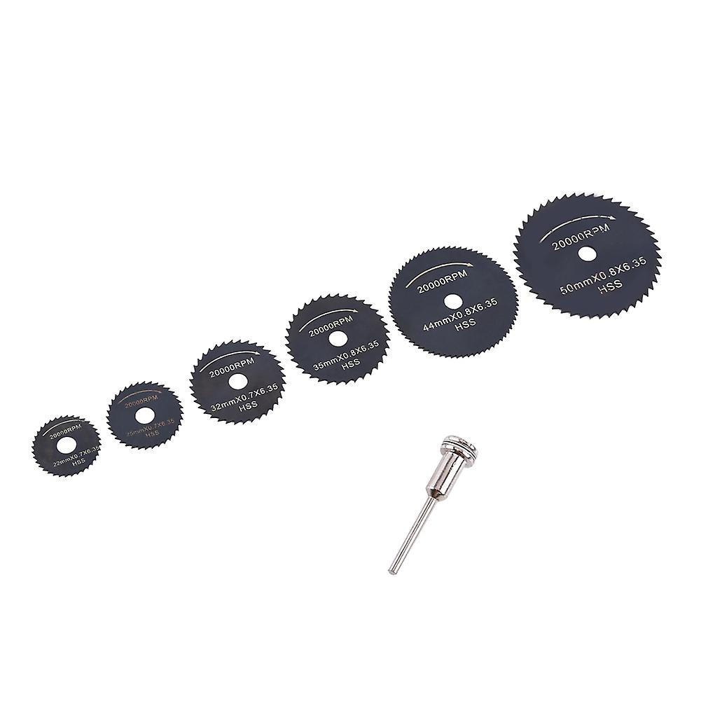 1 Set Hss Mini Circular Saw Blades Cutting Disc Power Tools For Wood Plastic Aluminum