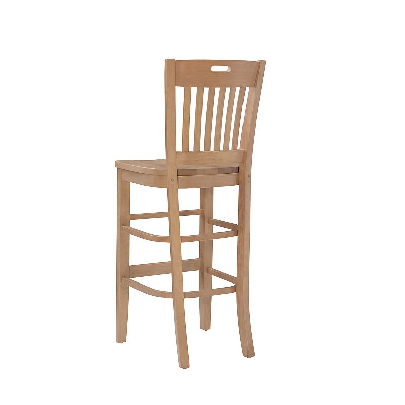 Linon Hendric Bar Stool 2-piece Set