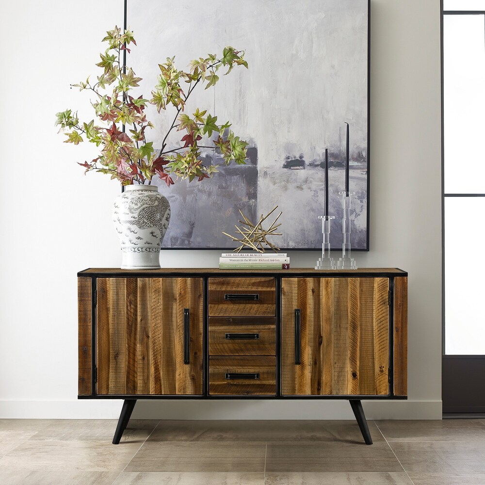 Cusco Acacia Wood Sideboard Buffet Console Cabinet