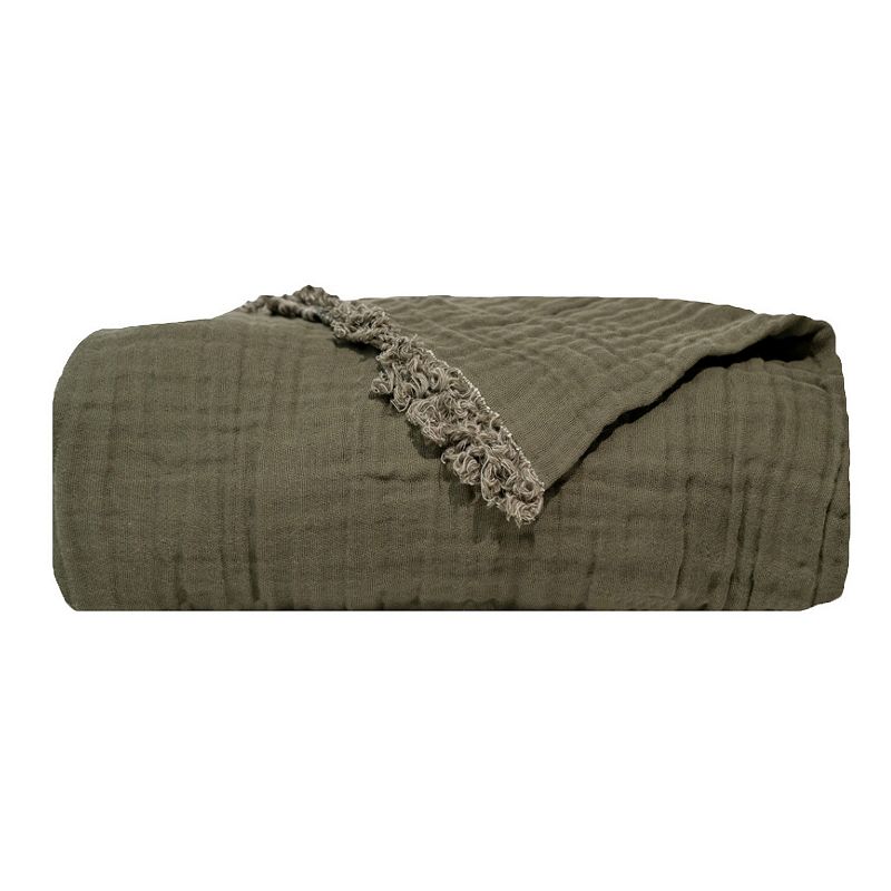 Truly Soft Two-Toned Throw Blanket