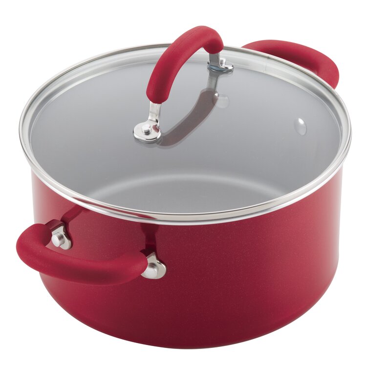 Rachael Ray Create Delicious Aluminum Nonstick Cookware Set, 13-Piece