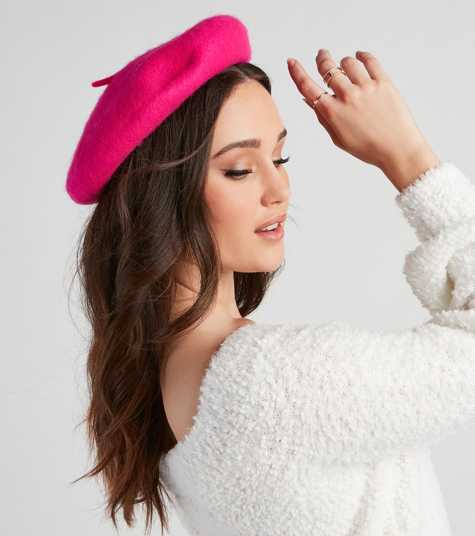 Simply Cute Faux Wool Beret