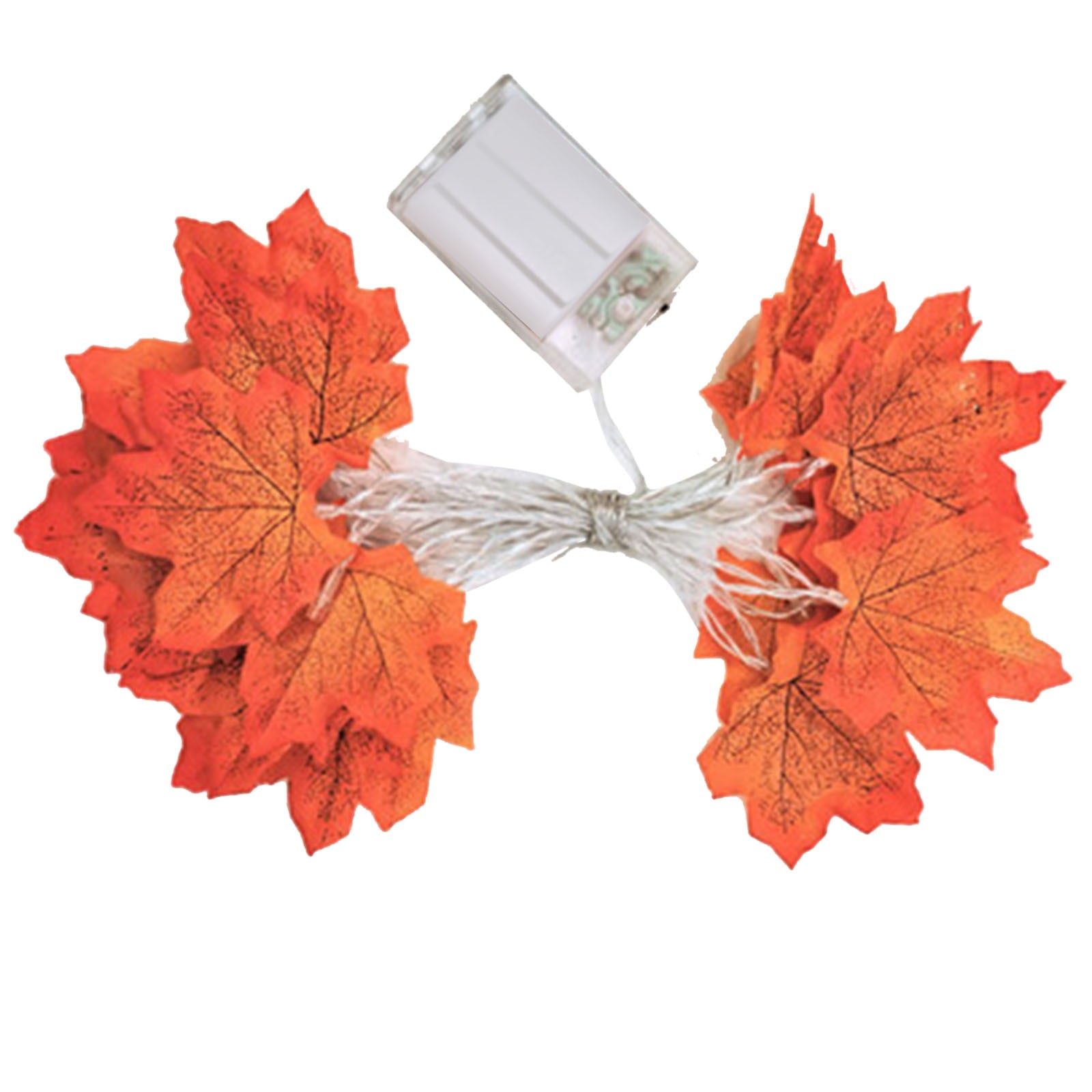 400M 40LED Lighted Fall Autumn Maple Leaves Garland Party Bedroom Decoration Led lights for bedroom outdoor floor lamp pendant DIY Wedding Party Bedroom Terrace(Multicolor)