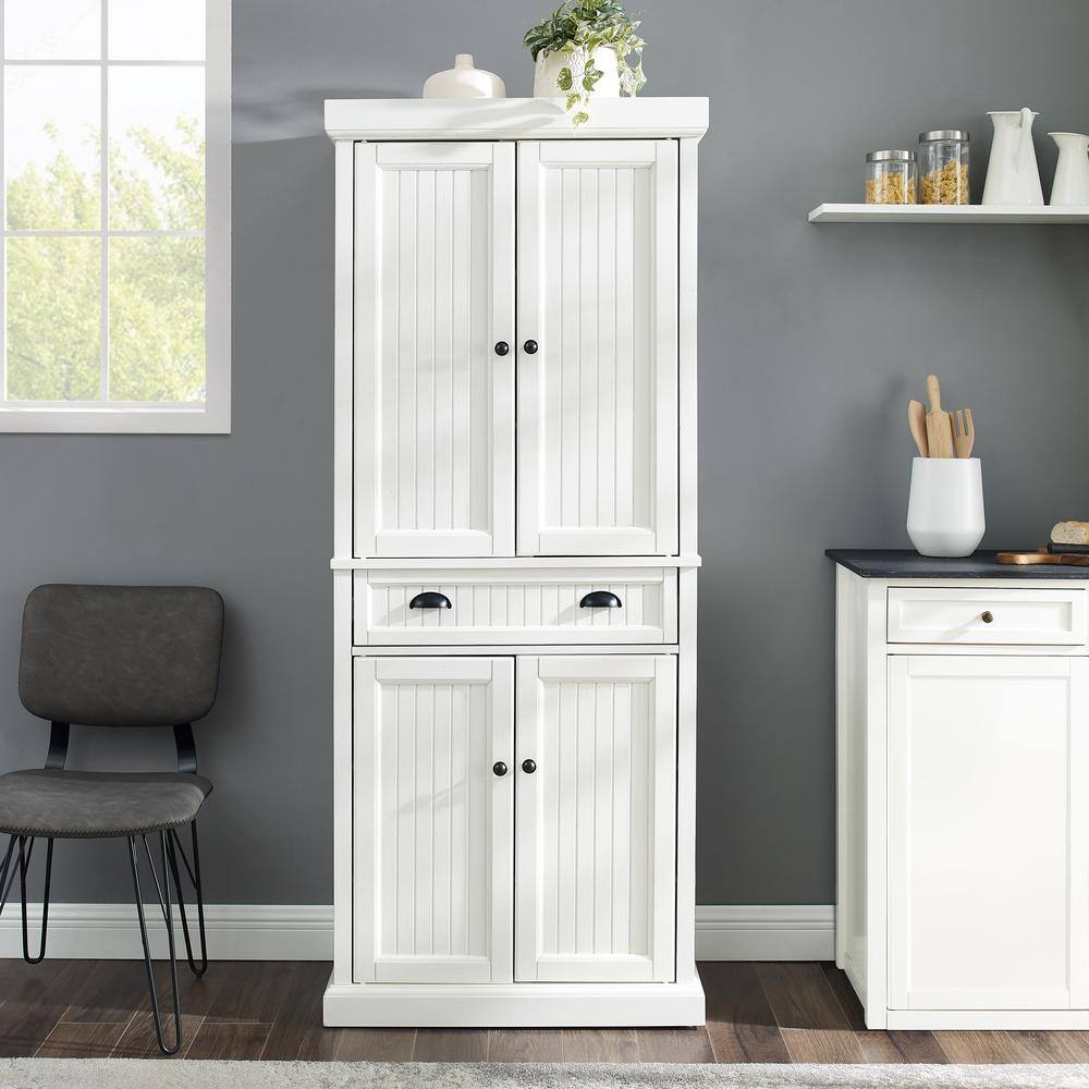 CROSLEY FURNITURE Seaside White Kitchen Pantry CF3103-WH