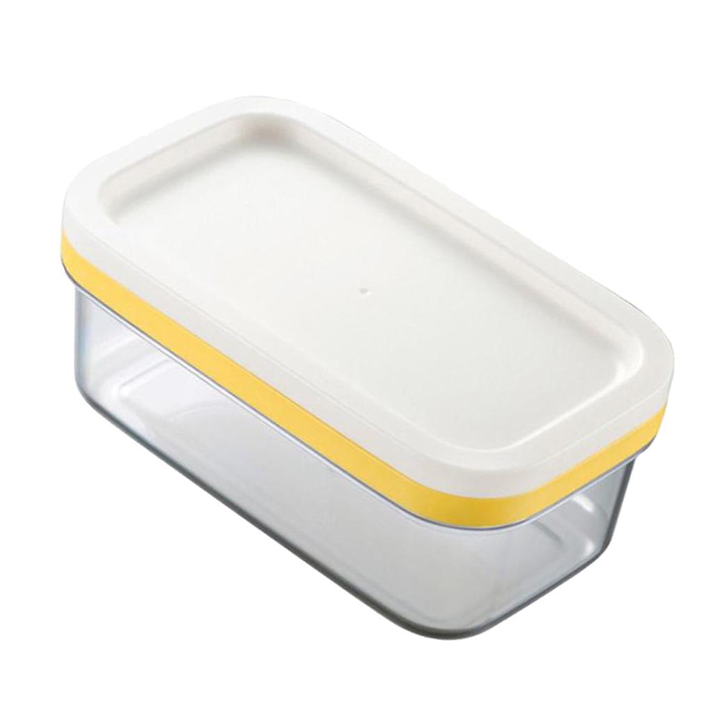 Butter Dish Tray With Lid Butter Slicer Kitchen Storage Container Holder