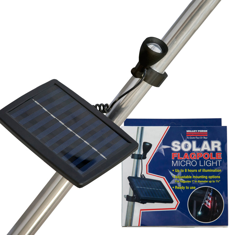 SOLAR FLAGPOLE LIGHT