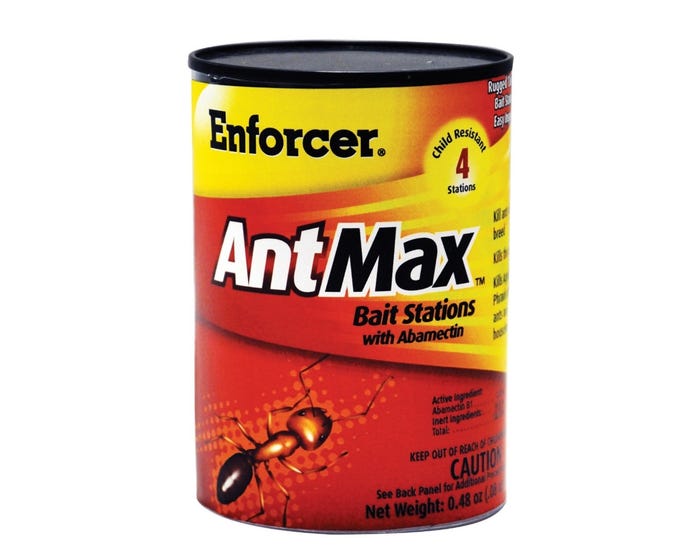 Enforcer AntMax Bait Stations With Abamectin， 4 Pack - EAMBS4