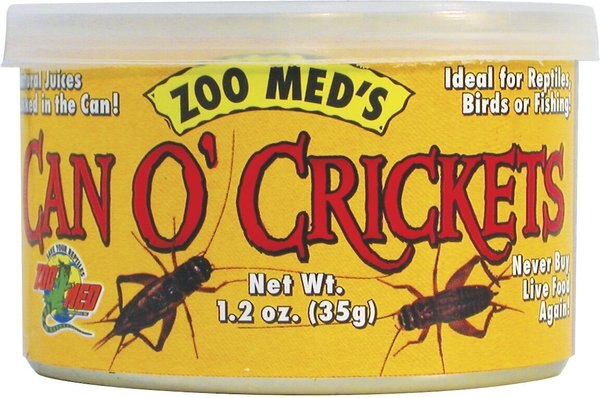 Zoo Med Can O' Crickets Reptile and Bird Food