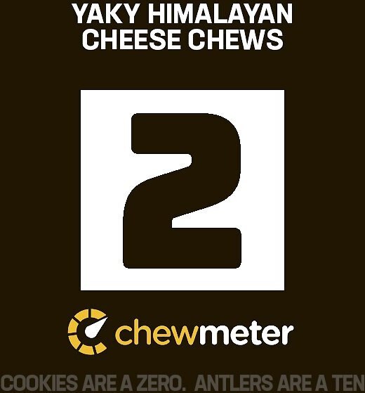 chewmeter Himalayan Knotted Cheese Bone Dog Treats