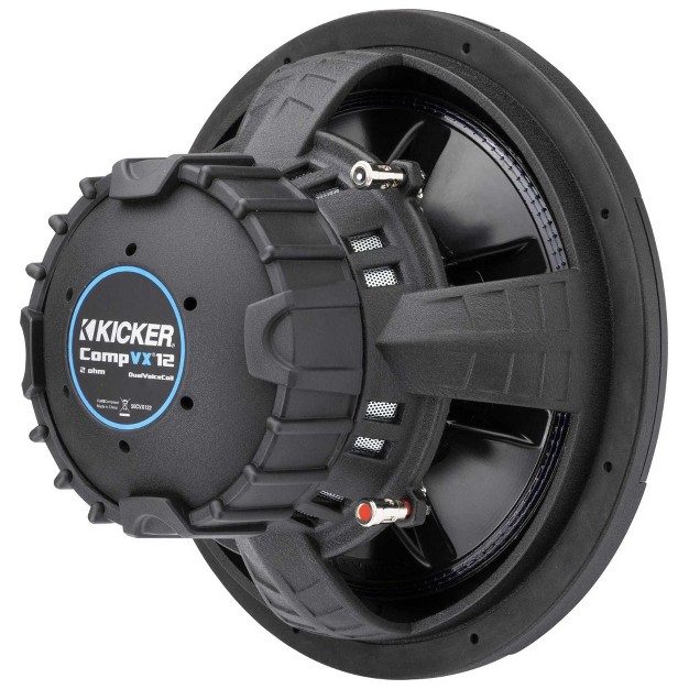 Kicker 50cvx122 Compvx 12 inch Subwoofer Dual 2 ohm