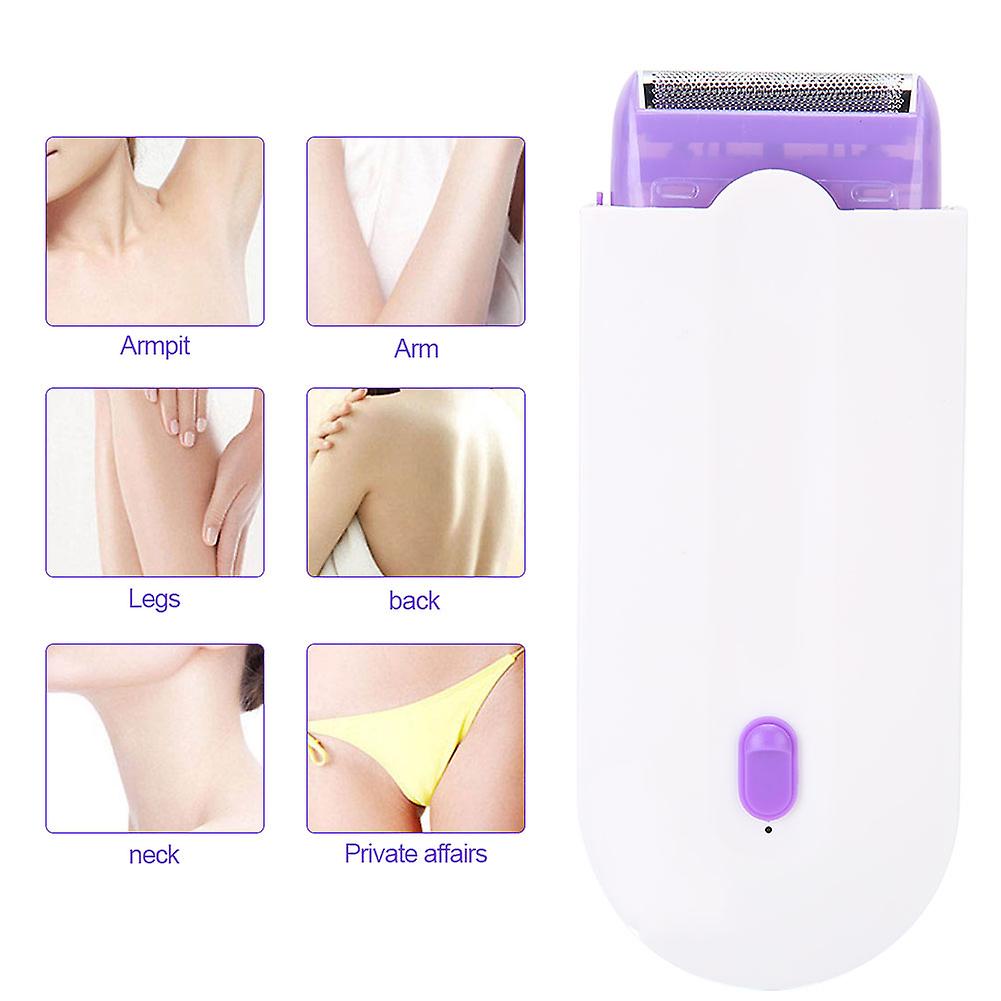 Blue Light Hair Removal Machine Usb Charging Plug In Dual Use Women Hair Removal Tools 100240v(prise Eu )