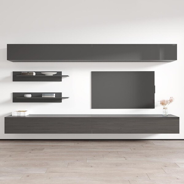 Fly I1 30TV Wall Mounted Floating Modern Entertainment Center