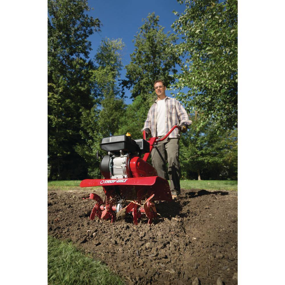 Troy-Bilt Colt 24 in. 208 cc OHV Engine Front Tine Forward Rotating Gas Garden Tiller with Adjustable Tilling Width Colt FT