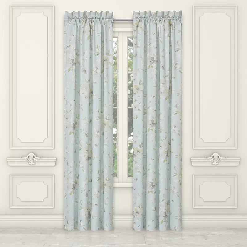 Five Queens Court Cadie 84 Set of 2 Window Curtain Panels