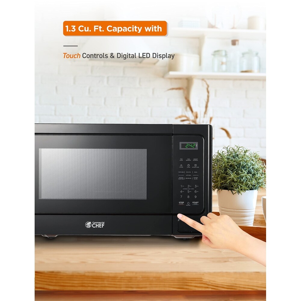 1.3 CuFt counter Top Microwave