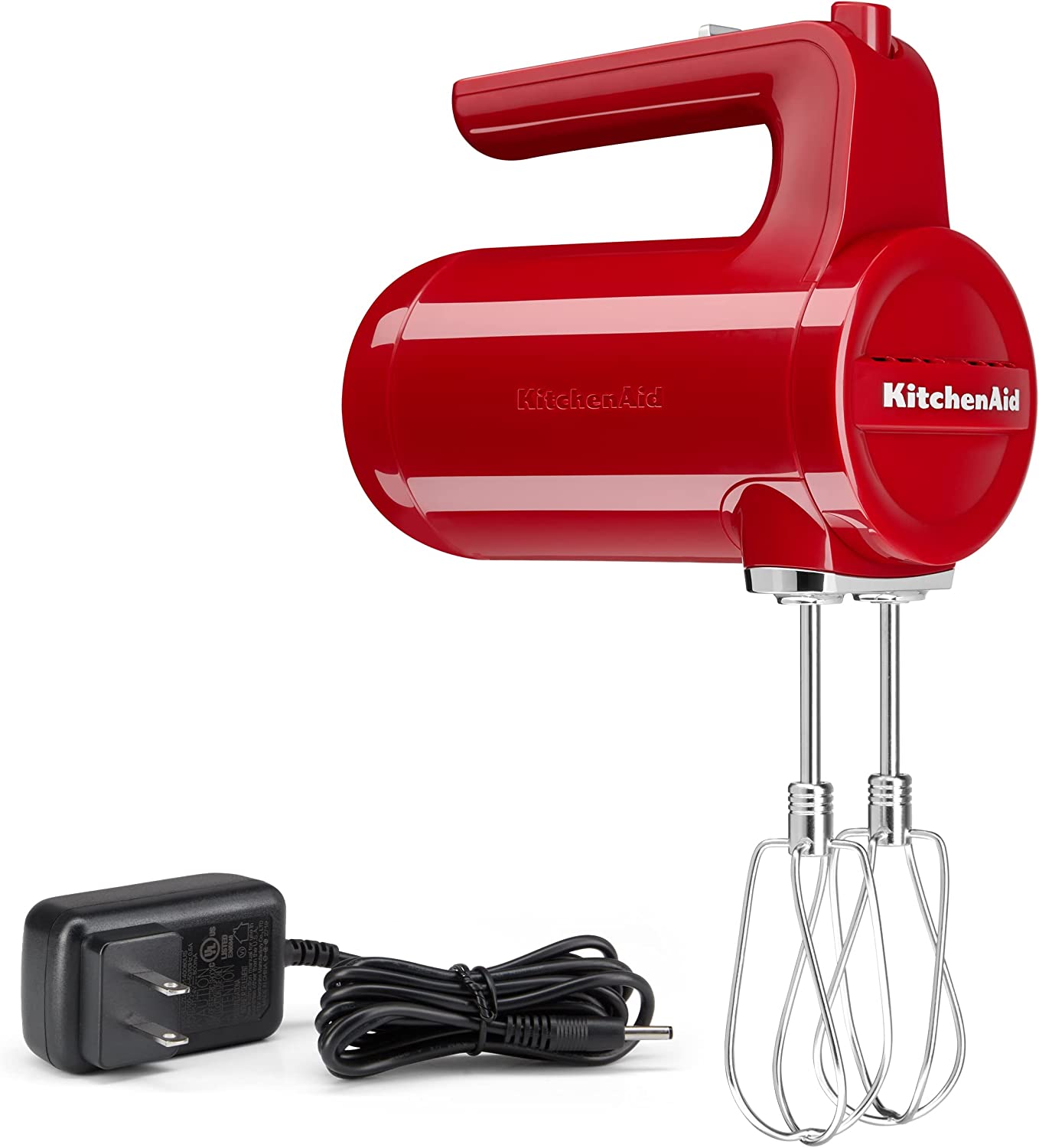 KitchenAid KHMB732ER Cordless 7 Speed Hand Mixer - Empire Red