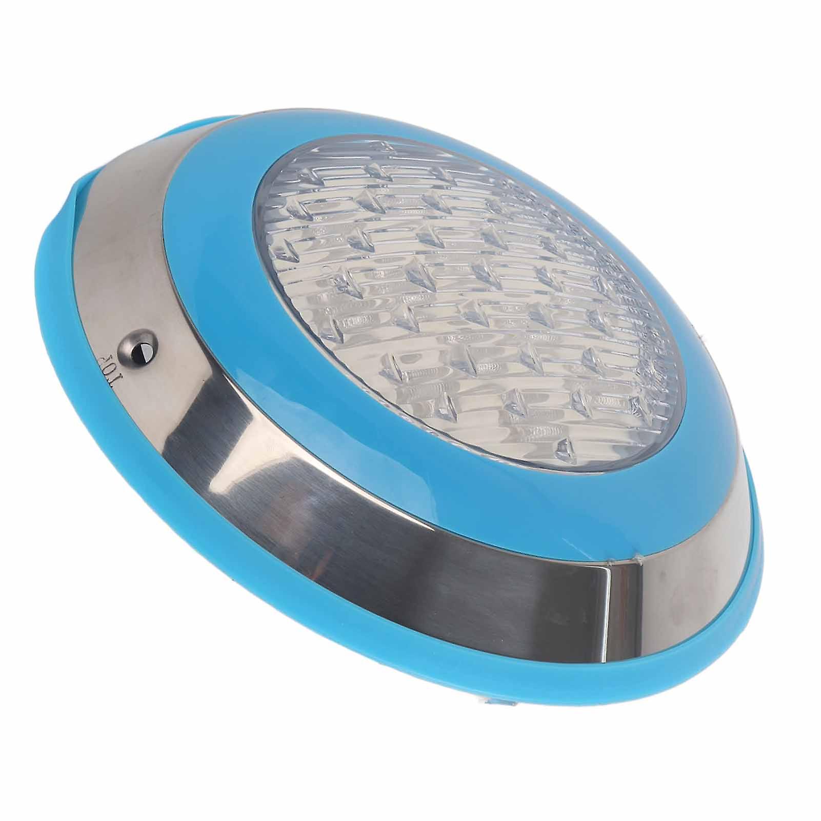 LED Swimming Pool Light Stainless Steel Waterproof Underwater Wall Lamp for Pool AC12V12W‑1200LM