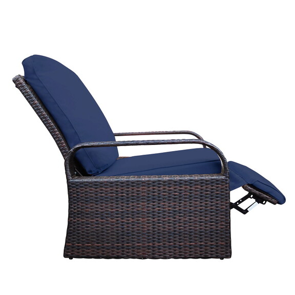 Outdoor Swivel Recliner Chairs  Wicker Chairs Fabr...