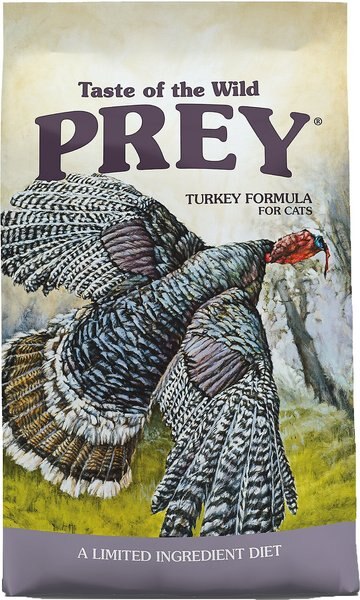 Taste of the Wild PREY Turkey Formula Limited Ingredient Recipe Dry Cat Food