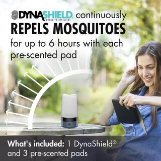 Dynatrap DynaShield Mosquito Repellent in Ocean White DS1000-OC