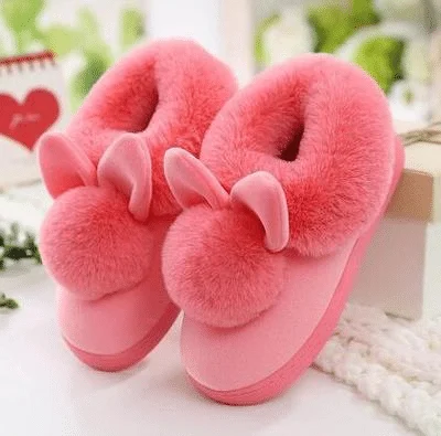 🔥🔥Winter Warm Plush Cartoon Slippers