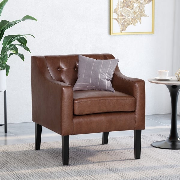 Deanna Tufted Accent Chair by Christopher Knight Home