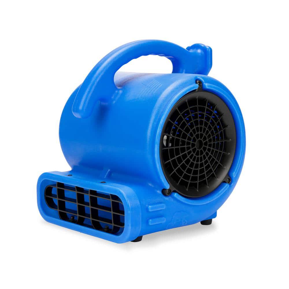 BAir VP20 15 HP Air Mover for Water Damage Restoration Carpet Dryer Floor Blower Fan Home and Plumbing Use in Blue