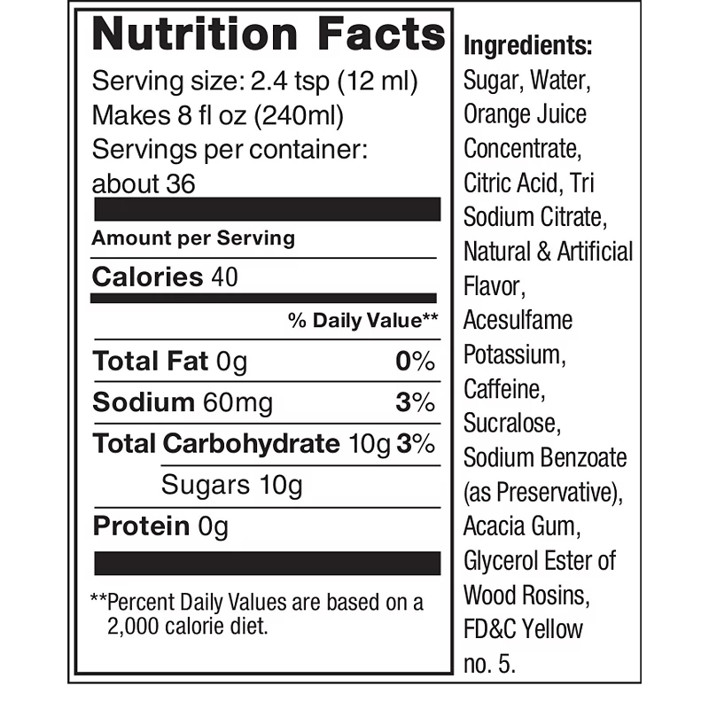 SodaStream Fountain Mist 14.8-oz. Sparkling Drink Mix - 4-pk