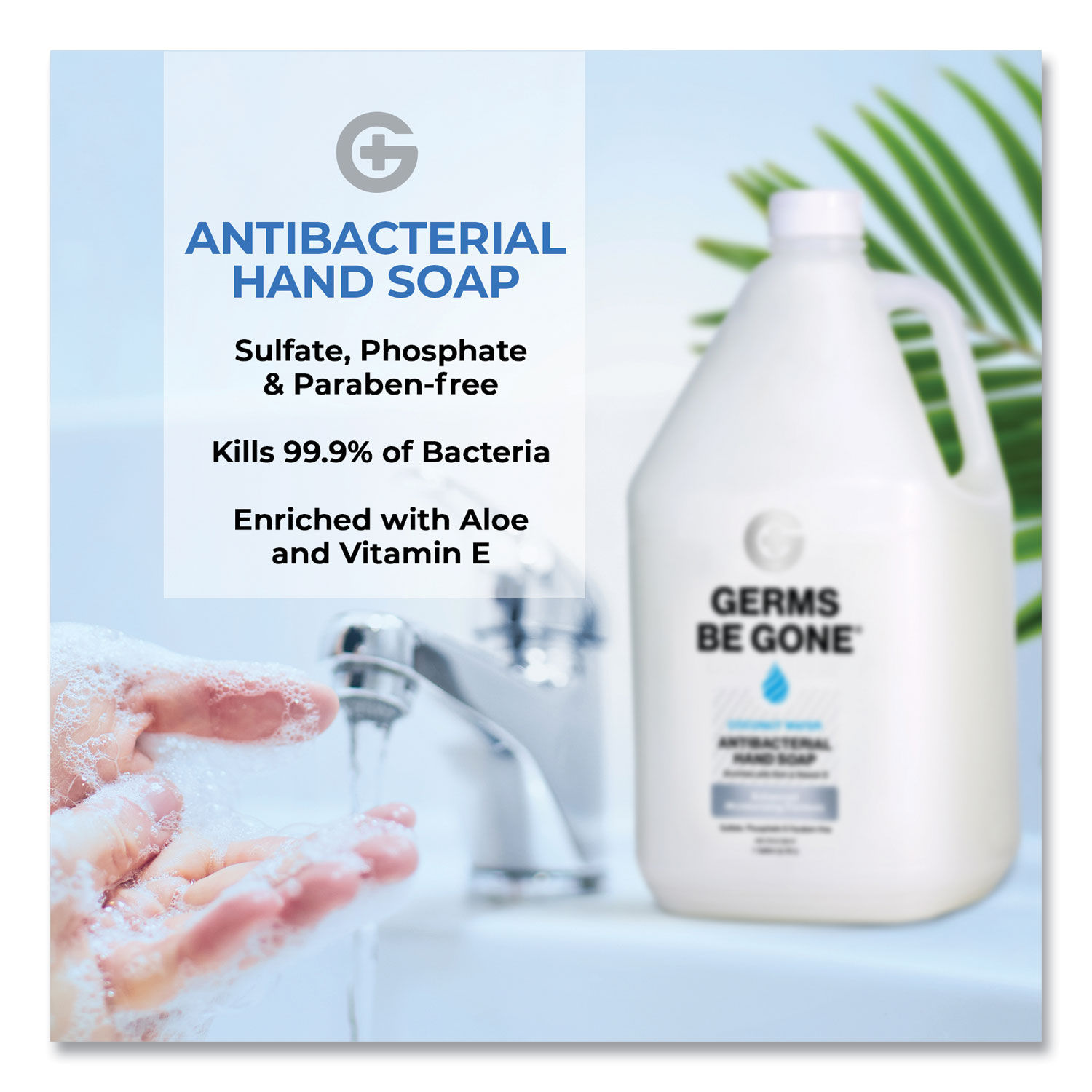 Antibacterial Hand Soap by Germs Be Goneandreg; OMD80814EA