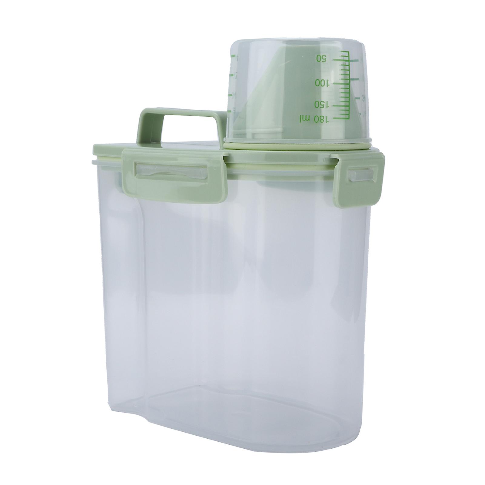 Pet Food Container Waterproof And Moisture Proof Dog Food Storage Tank With Lid And Measuring Cup